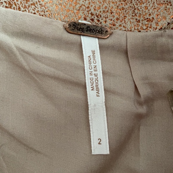 Metallic soft mini skirt - Picture 2 of 3